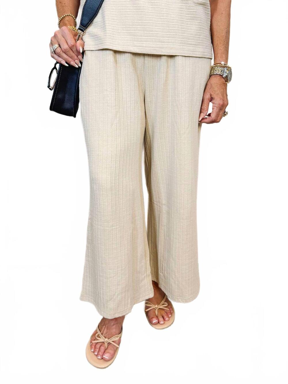 NEW SEE AND BE SEEN mable pants in cream